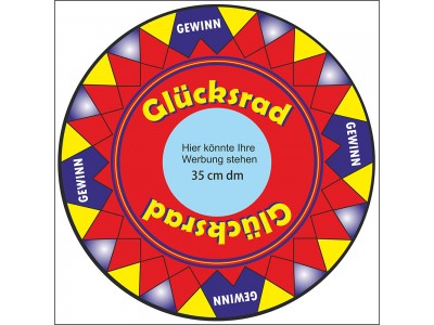 glücksrad kaufen bedruckt muster 12