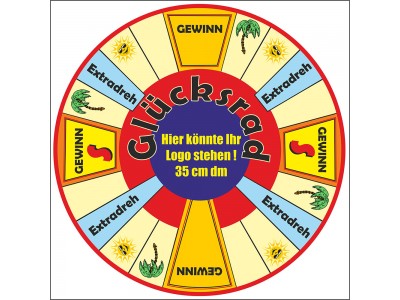 Glücksrad | Design 27 | mit Logoaufdruck