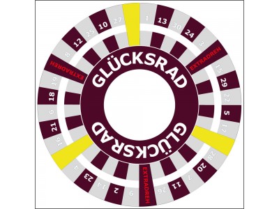 Glücksrad mit logo kaufen