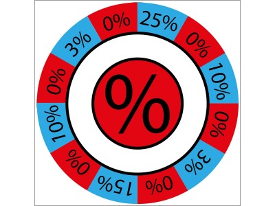 Glücksrad kaufen 24 Haltestifte 87