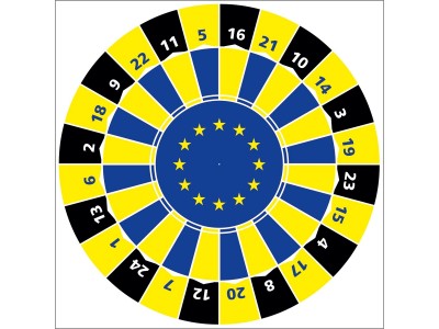 Glücksrad muster 88