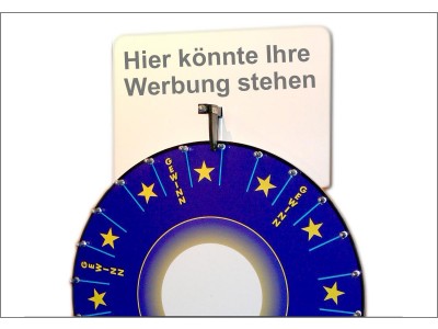 Werbeschild - Aufsatz