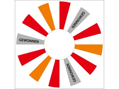 Glücksrad | Design 77 | mit Ihrem Logo
