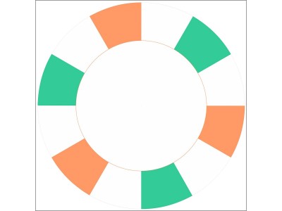 Glücksrad mit Logo kaufen 80