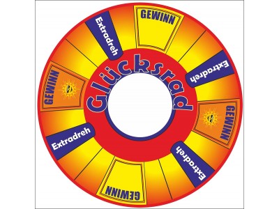 Glücksrad | Design 9 | kaufen mit Logo
